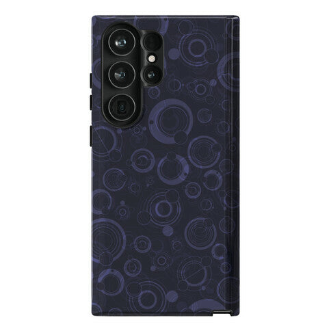 Gallifreyan Text Pattern Phone Case